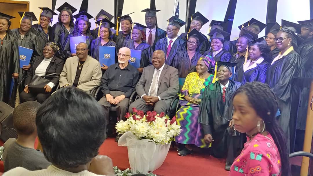 Graduating class of Harvest Point School of Ministry