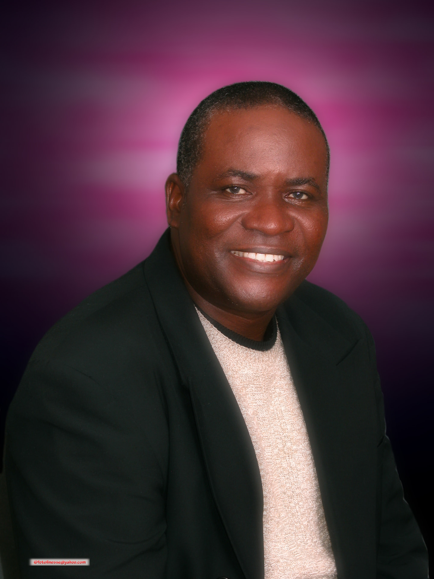 A young Henry Abayomi Odeneye